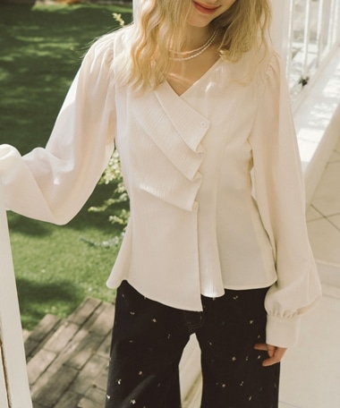 ボタンタックペプラムＢＬ