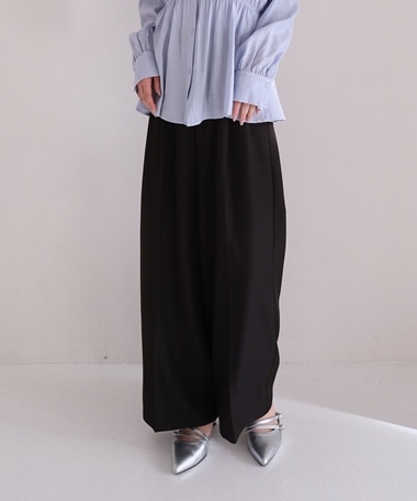 【ＯＮかわ】ウォッシャブルベルト付きスラックス