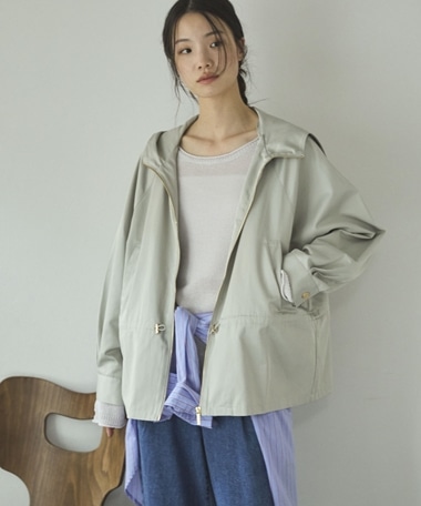 ウエストドロストマウンテンパーカ―