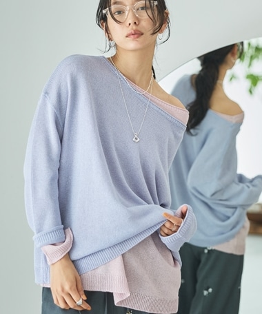 ペーパーヤーンプルオーバー