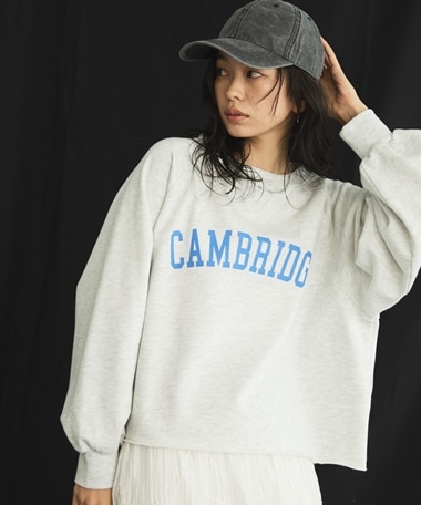 カレッジロゴスウェット