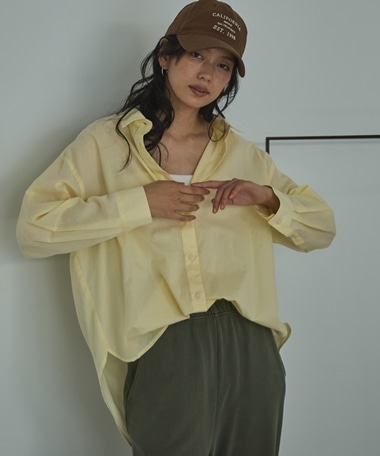 シアーボイル2WAYシャツ