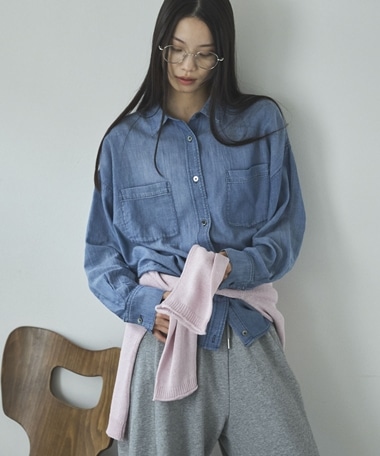 ２ＷＡＹシアーデニムシャツ