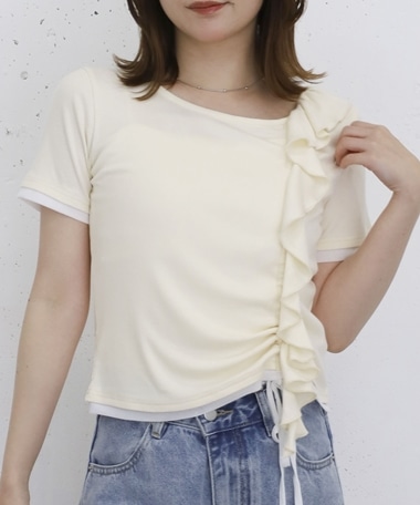 フリルドロストカットＴＯＰＳ　５Ｓ