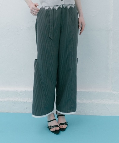 【ＳＥＴＵＰ対応】レイヤードカットアウトスラックス