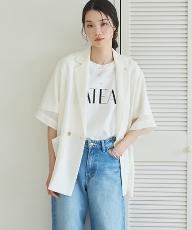 メッシュ半袖ジャケット