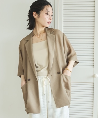 メッシュ半袖ジャケット