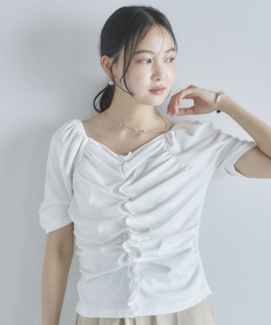 【ＯＮかわ】ギャザーカットＴＯＰＳ
