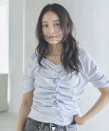 【ＯＮかわ】ギャザーカットＴＯＰＳ