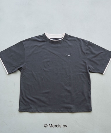 miffyバックプリントレイヤードTee