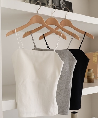 ベーシックテレコキャミソール