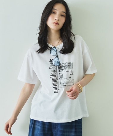 PARIS転写ロゴTee