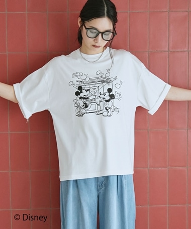 【Disney】レトロプリントTee