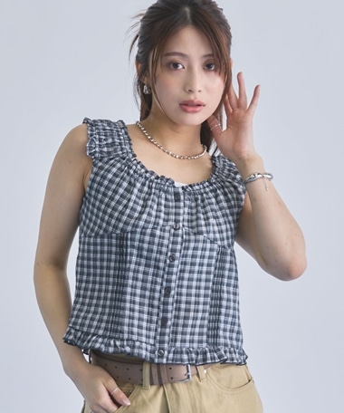 ２ｗａｙチェックオフショルＢＬ