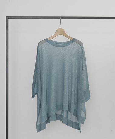 【26AW EC先行予約】ストローヤーンドルマンニット