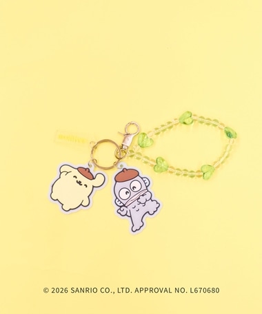 ポムポムプリン×ハンギョドンシリコンチャーム