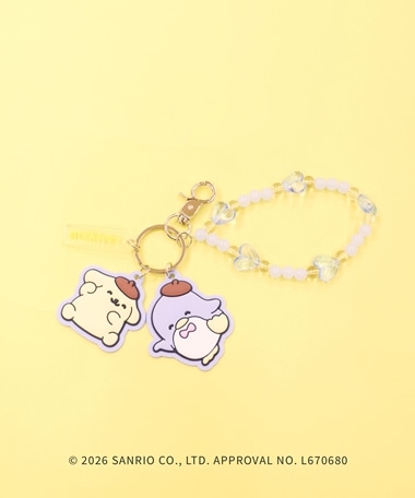 ポムポムプリン×タキシードサムシリコンチャーム