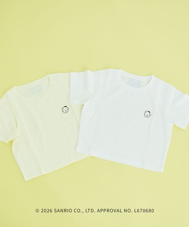 ポムポムプリン刺繍チビＴｅｅ