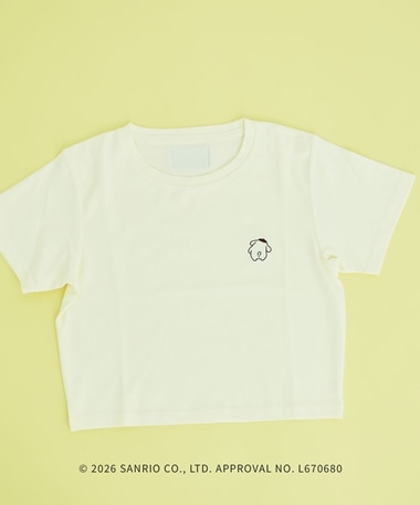 ポムポムプリン刺繍チビＴｅｅ