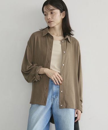 【26AW EC先行予約】フィブリルジャージ２ＷＡＹシャツ