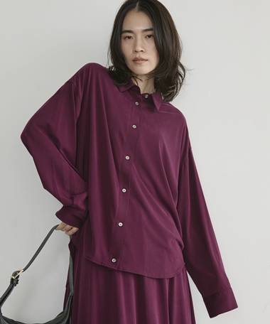 【26AW EC先行予約】フィブリルジャージ２ＷＡＹシャツ